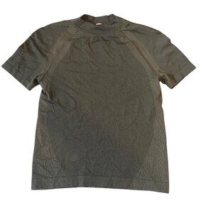 Lululemon short sleeve mock neck top